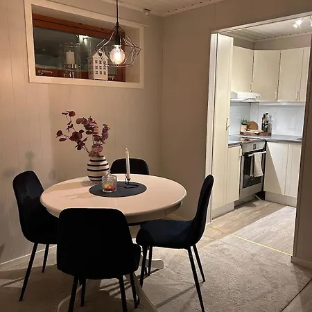 Apartamento Naert Til Flyplass Naturen Og Sentrum Av